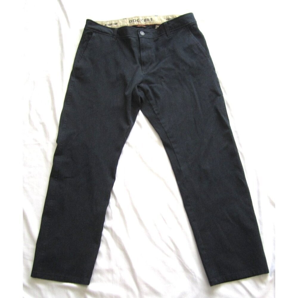 Men's Dockers Straight Smart 360 Flex Pants Sz W34 x L27 (MP351)
